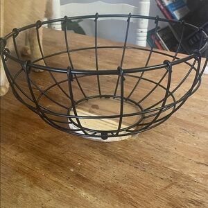 Black Wire Basket